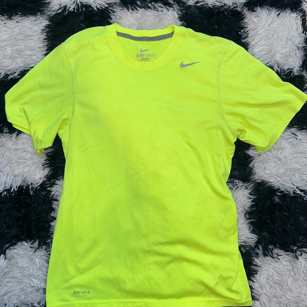 Nike Bright Yellow Dri-FIT T-Shirt